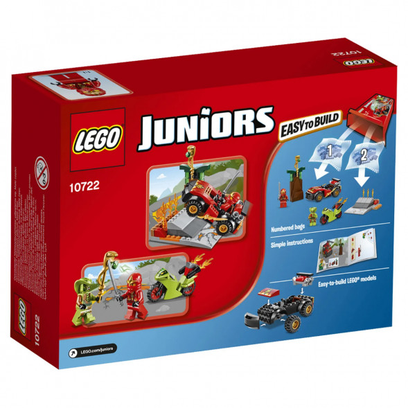 Конструктор LEGO Juniors 10722 Схватка со змеями в Екатеринбурге