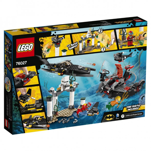 Конструктор LEGO Super Heroes 76027 Глубоководная атака Черного Манта в Екатеринбурге