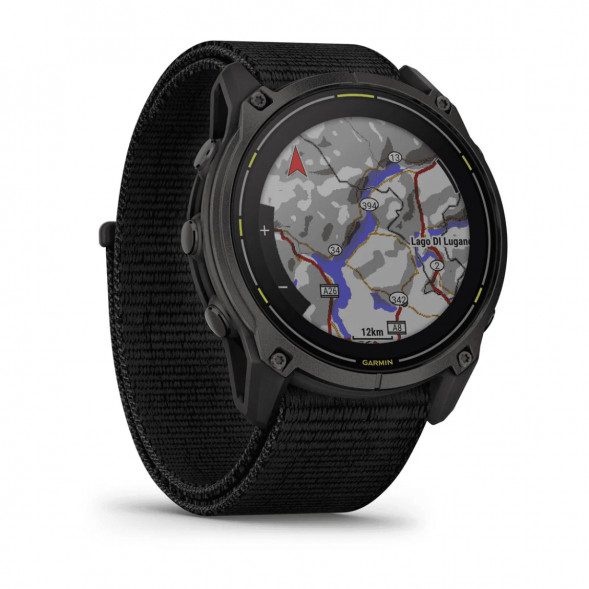 Умные часы Garmin Enduro 3 51mm Black с нейлоновым ремешком UltraFit 010-02751-01 в Екатеринбурге