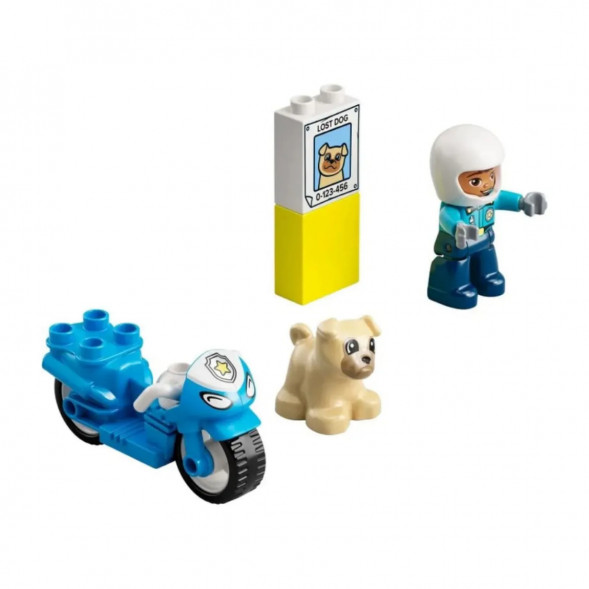 Конструктор LEGO DUPLO 10967 Полицейский мотоцикл в Екатеринбурге