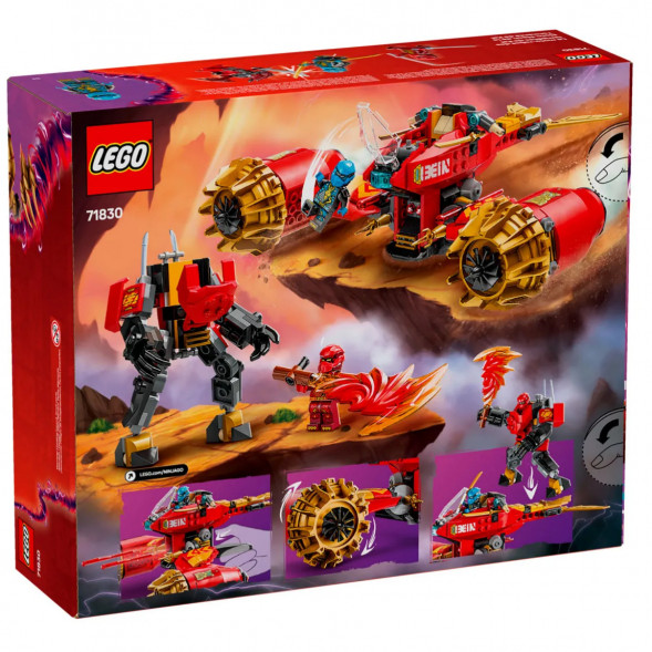Конструктор LEGO Ninjago 71830 Боевой робот Кая «Всадник бури» в Екатеринбурге