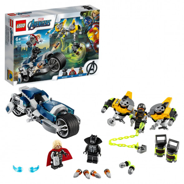 Конструктор LEGO Super Heroes 76142 Мстители Атака на спортбайке в Екатеринбурге