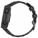 Умные часы Garmin Fenix E 47мм Amoled Slate Grey Steel с чёрным силиконовым ремешком 010-03025-01 в Екатеринбурге