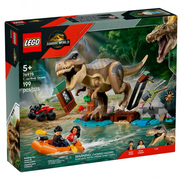 Конструктор LEGO Jurassic World 76975 Побег по реке от ти-рекса в Екатеринбурге