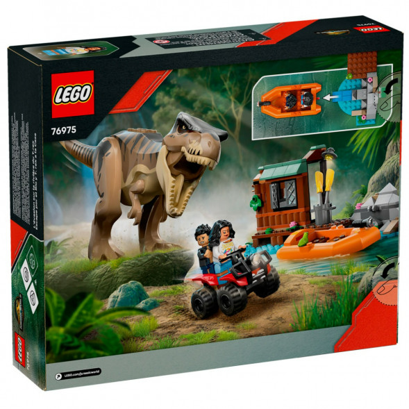 Конструктор LEGO Jurassic World 76975 Побег по реке от ти-рекса в Екатеринбурге