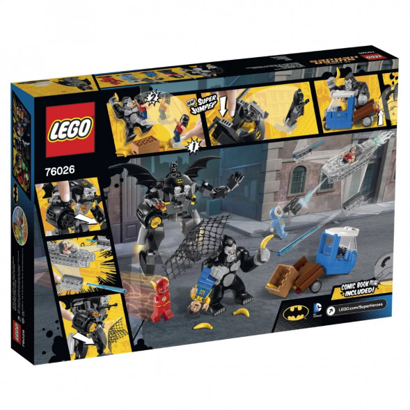 Конструктор LEGO Super Heroes 76026 Горилла Гродд сходит с ума в Екатеринбурге