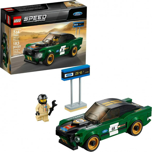 Конструктор LEGO Speed Champions 75884 1968 Ford Mustang Fastback в Екатеринбурге