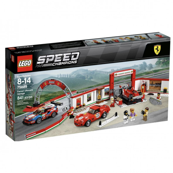 Конструктор LEGO Speed Champions 75889 Гараж Ferrari в Екатеринбурге