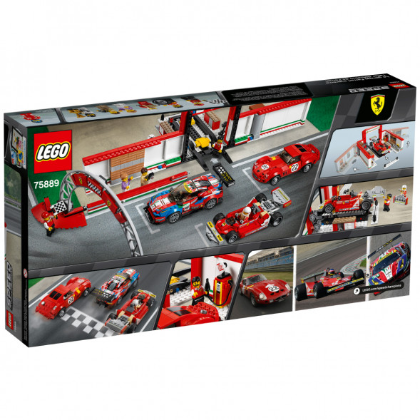 Конструктор LEGO Speed Champions 75889 Гараж Ferrari в Екатеринбурге