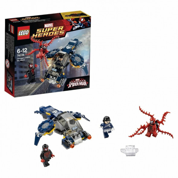 Конструктор LEGO Super Heroes 76036 Воздушная атака Карнажа в Екатеринбурге