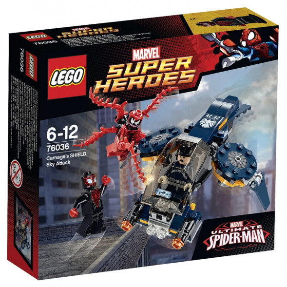 Конструктор LEGO Super Heroes 76036 Воздушная атака Карнажа в Екатеринбурге