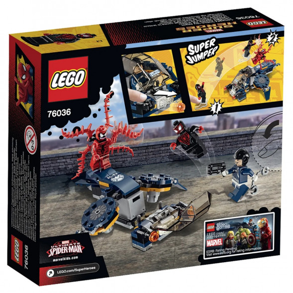 Конструктор LEGO Super Heroes 76036 Воздушная атака Карнажа в Екатеринбурге