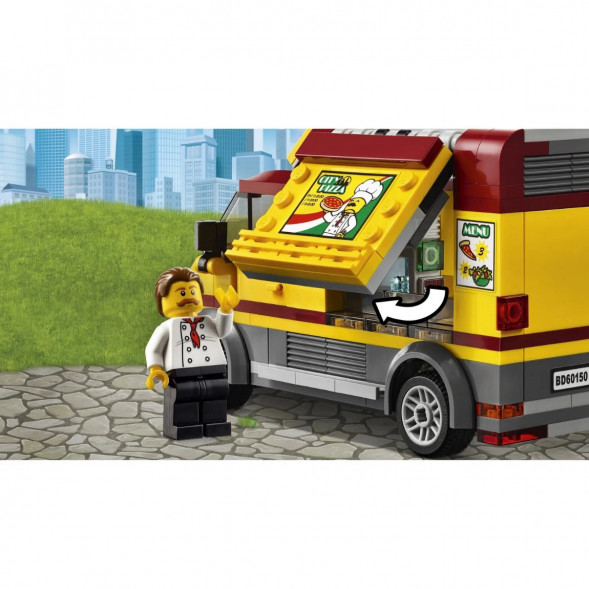 Конструктор LEGO City Great Vehicles 60150 Фургон-пиццерия в Екатеринбурге