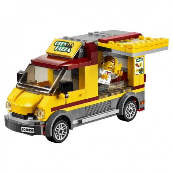 Конструктор LEGO City Great Vehicles 60150 Фургон-пиццерия в Екатеринбурге