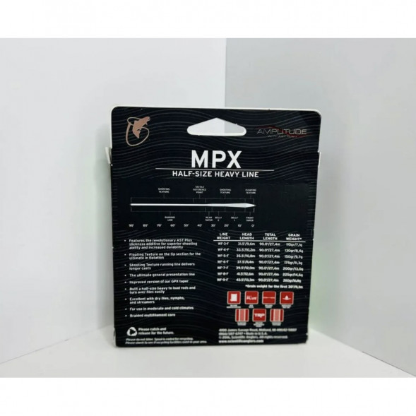 Леска scientific anglers Amplitude MPX WF-7-F в Екатеринбурге