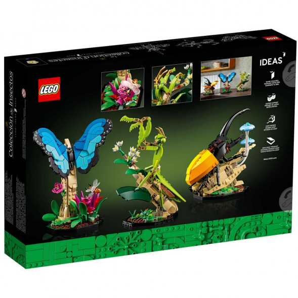 Конструктор LEGO Ideas 21342 Коллекция насекомых в Екатеринбурге