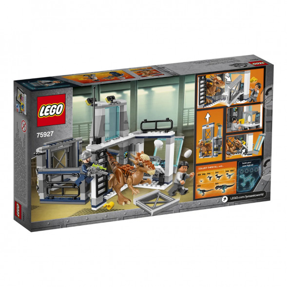 Конструктор LEGO Jurassic World 75927 Побег стигимолоха из лаборатории в Екатеринбурге