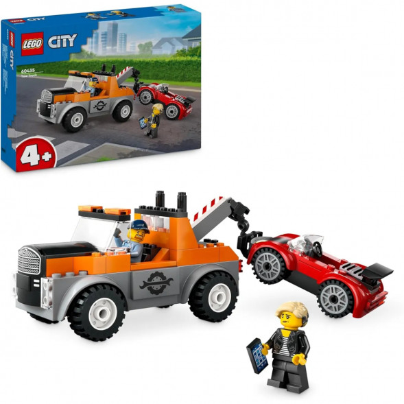 Конструктор LEGO City 60435 Ремонт эвакуаторов и спортивных автомобилей в Екатеринбурге