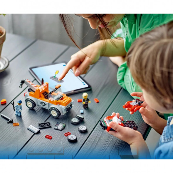 Конструктор LEGO City 60435 Ремонт эвакуаторов и спортивных автомобилей в Екатеринбурге