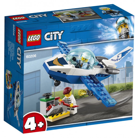 Конструктор LEGO City Police 60206 Воздушная полиция: патрульный самолет в Екатеринбурге