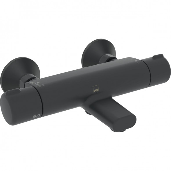 Термостатический смеситель Oras Nova ECO (7462G-33), черный матовый в Екатеринбурге