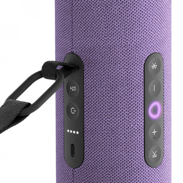 Умная портативная колонка Яндекс Станция Стрит с Алисой, фиолетовый в Екатеринбурге