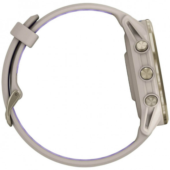 Умные часы Garmin Forerunner 970 Soft Gold Titanium/French Gray Translucent Indigo Band 010-02969-12 в Екатеринбурге