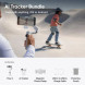 Стабилизатор Insta360 Flow 2 AI Tracker Bundle, Stone Gray в Екатеринбурге