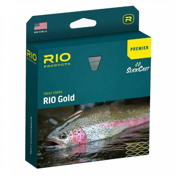 Леска RIO Premier Gold Floating Fly Line WF5F, мох/золото в Екатеринбурге