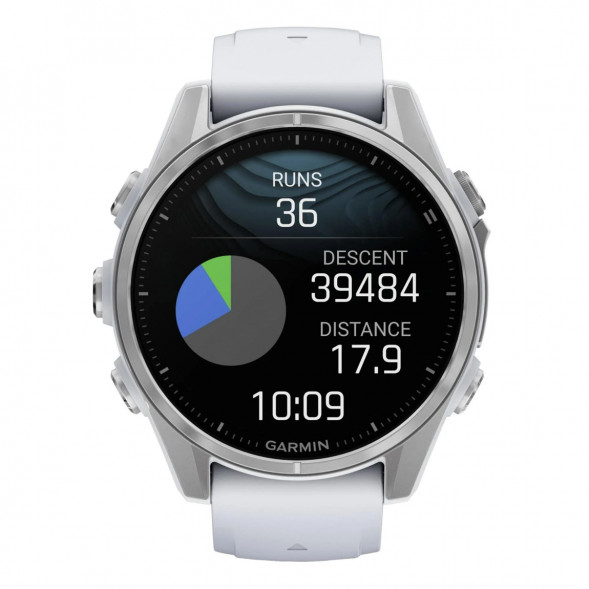 Умные часы Garmin Fenix 8, 43 mm, Whitestone 010-02903-00 в Екатеринбурге