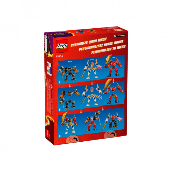 Конструктор LEGO Ninjago 71806 Элементальный земной робот Коула в Екатеринбурге