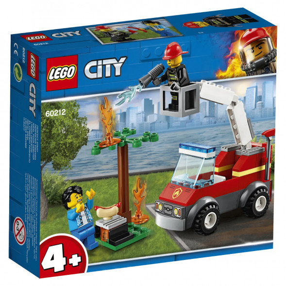 Конструктор LEGO City Fire 60212 Пожар на пикнике в Екатеринбурге