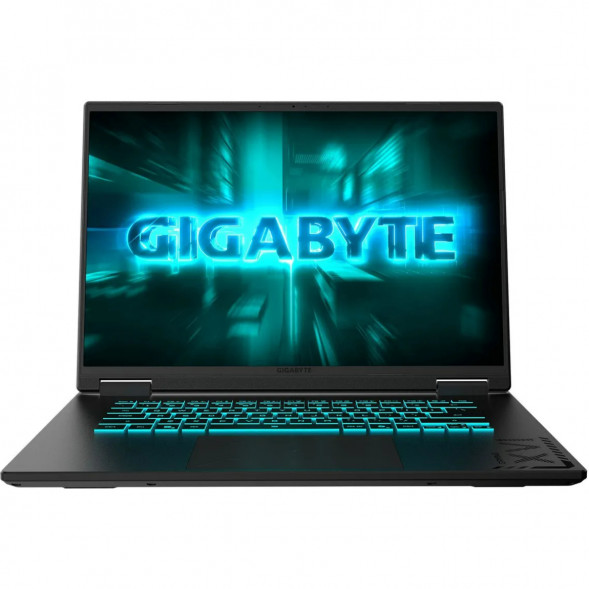 Ноутбук Gigabyte Gaming A16 GA63H (3WHK3EE894SD) (16&amp;quot;, IPS, AMD Ryzen 7 260 3.8ГГц, 8 ядер, 16ГБ DDR5, 1ТБ SSD, NVIDIA GeForce RTX 5070 - 8 ГБ, FreeDOS), черный в Екатеринбурге