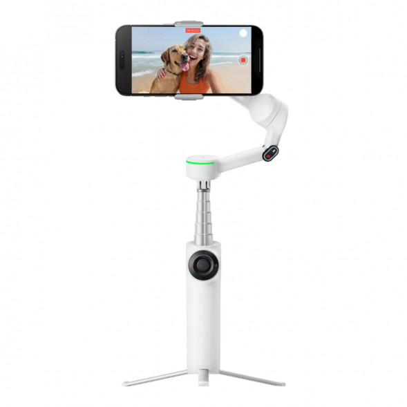 Стабилизатор Insta360 Flow 2 AI Tracker Bundle, Summit White в Екатеринбурге