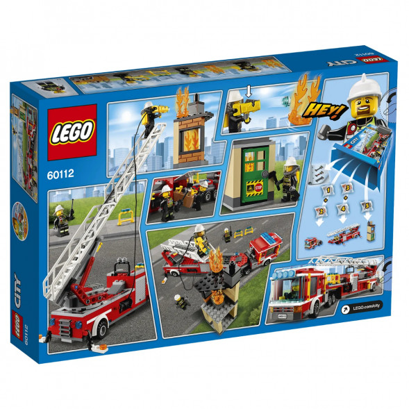 Конструктор LEGO City Fire 60112 Пожарная машина в Екатеринбурге