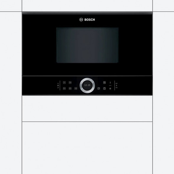 Встраиваемая микроволновая печь Bosch BFR634GB1, черный в Екатеринбурге