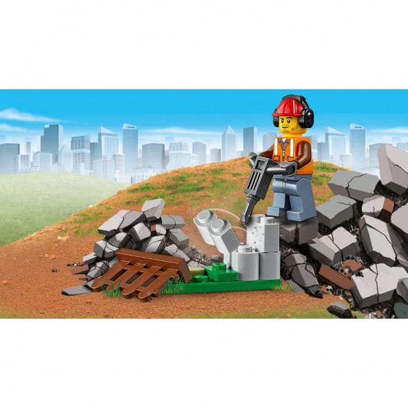 Конструктор LEGO City Great Vehicles 60219 Строительный погрузчик в Екатеринбурге