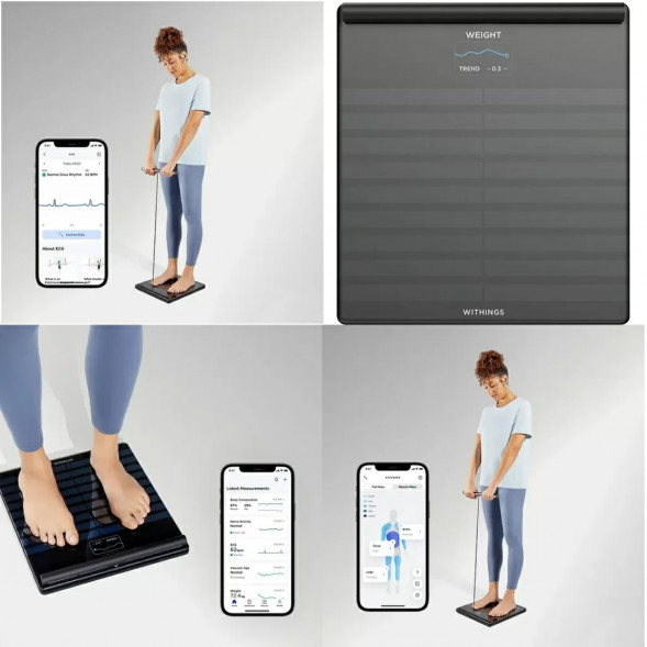 Умные весы Withings Body Scan, Black в Екатеринбурге