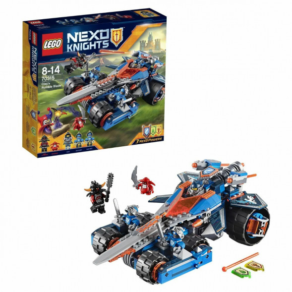 Конструктор LEGO Nexo Knights 70315 Устрашающий разрушитель Клэя в Екатеринбурге