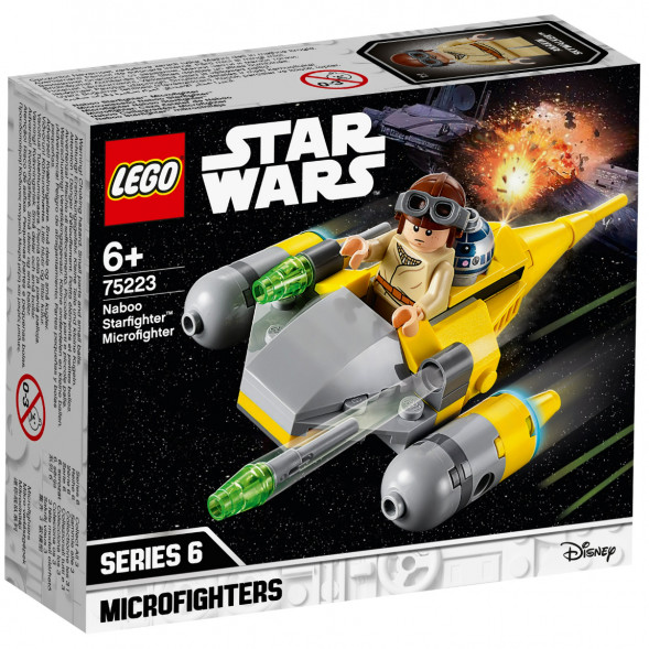 Конструктор LEGO Star Wars 75223 Микрофайтеры: Истребитель с планеты Набу в Екатеринбурге