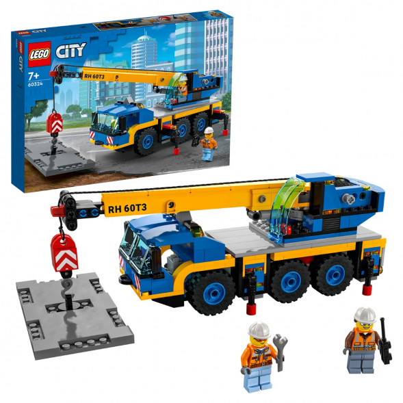 Конструктор LEGO City Great Vehicles 60324 Мобильный кран в Екатеринбурге