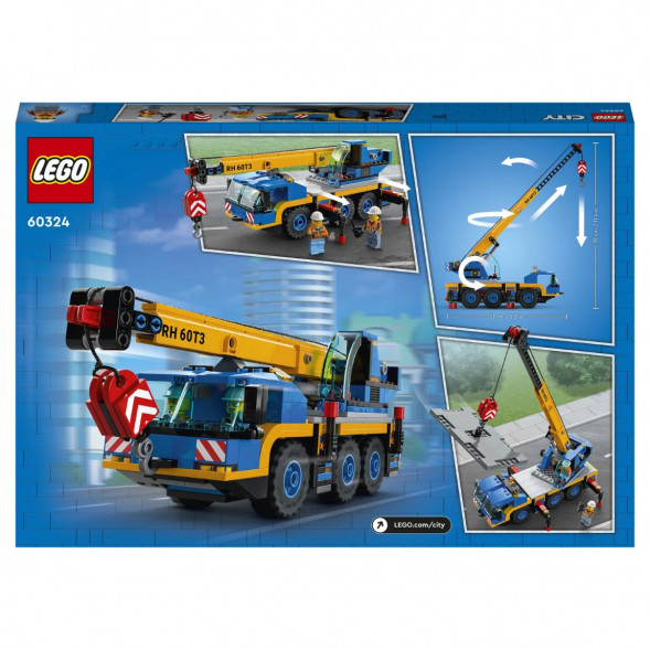 Конструктор LEGO City Great Vehicles 60324 Мобильный кран в Екатеринбурге