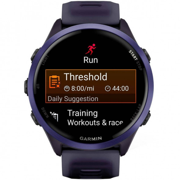 Умные часы Garmin Forerunner 570 47 мм Indigo Aluminium/Translucent Imperial Purple/Indigo 010-02971-02 в Екатеринбурге