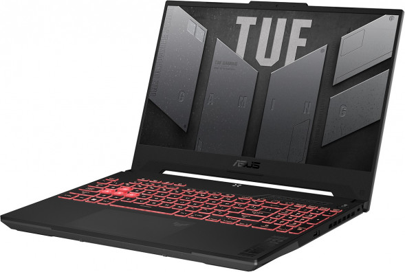 Ноутбук ASUS TUF Gaming 15 FA507NV-LP160 AMD Ryzen 5 7535HS, RAM 16 ГБ, SSD 512 ГБ, NVIDIA GeForce RTX 4060 для ноутбуков (8 Гб), Без системы, (90NR0E85-M00DT0), серый в Екатеринбурге
