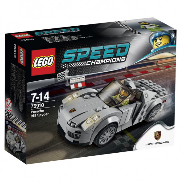 Конструктор LEGO Speed Champions 75910 Porsche 918 Spyde в Екатеринбурге