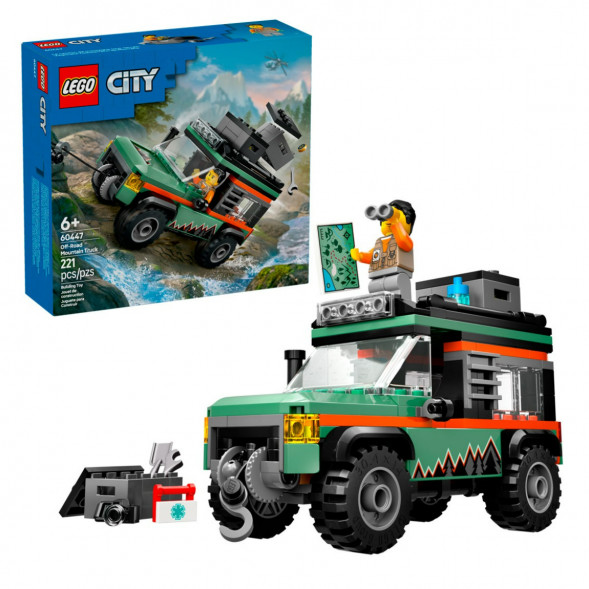 Конструктор LEGO City 60447 Внедорожный горный грузовик в Екатеринбурге