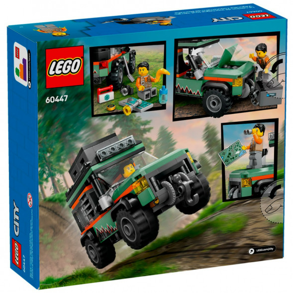 Конструктор LEGO City 60447 Внедорожный горный грузовик в Екатеринбурге