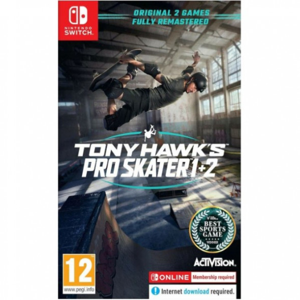 Игра Tony Hawk`s Pro Skater 1+2 [Nintendo Switch, английская версия] в Екатеринбурге