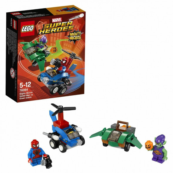 Конструктор LEGO Super Heroes 76064 Человек‑паук против Зелёного Гоблина в Екатеринбурге