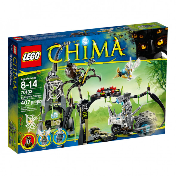 Конструктор LEGO Legends Of Chima 70133 Пещера Спинлина в Екатеринбурге